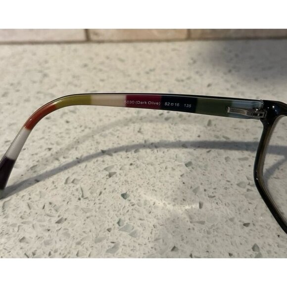 Coach HC 6010 Quinn 5030 Dark Olive 48 16 135 Rectangle Eyeglasses - Picture 5 of 5